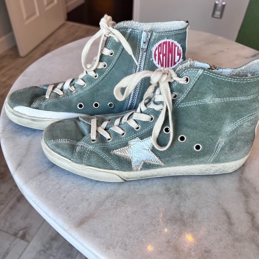 Golden Goose Francy high tops size 39.